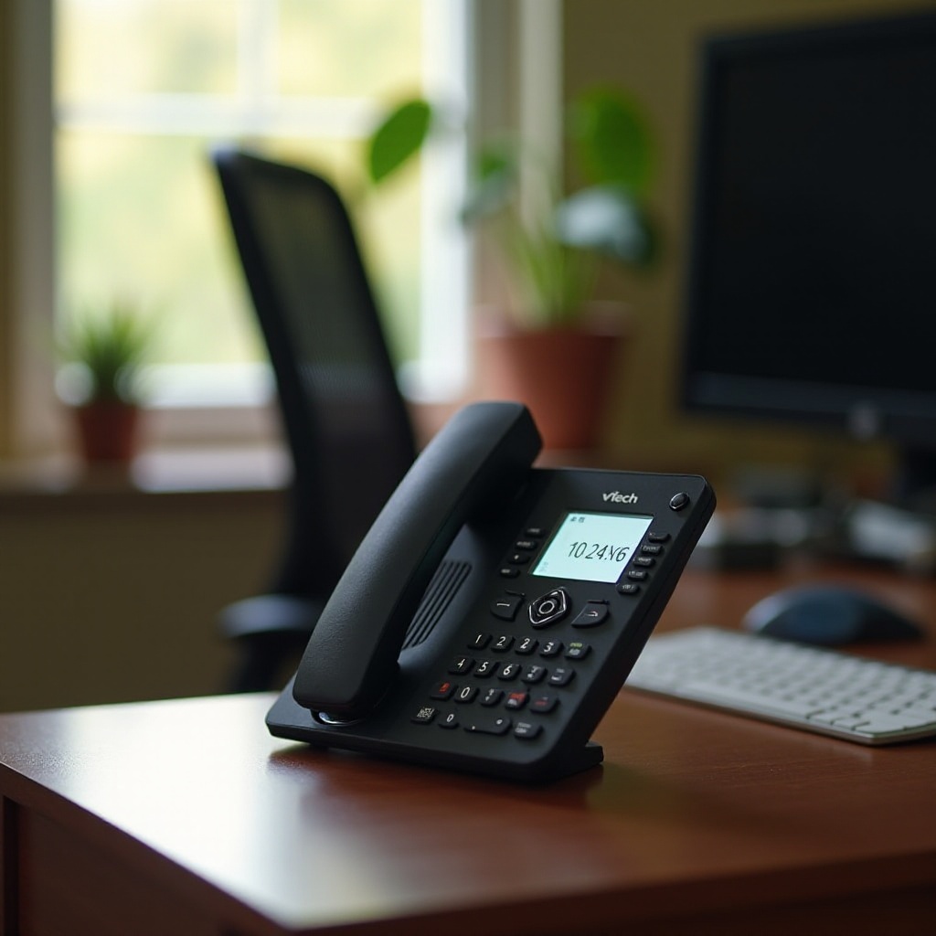 телефон vtech показва няма линия