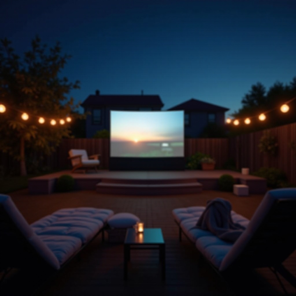 лучший проектор для уличных фильмов