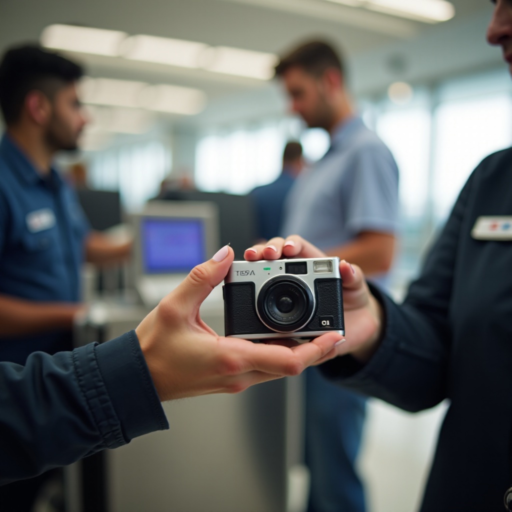 могут ли одноразовые камеры пройти через TSA