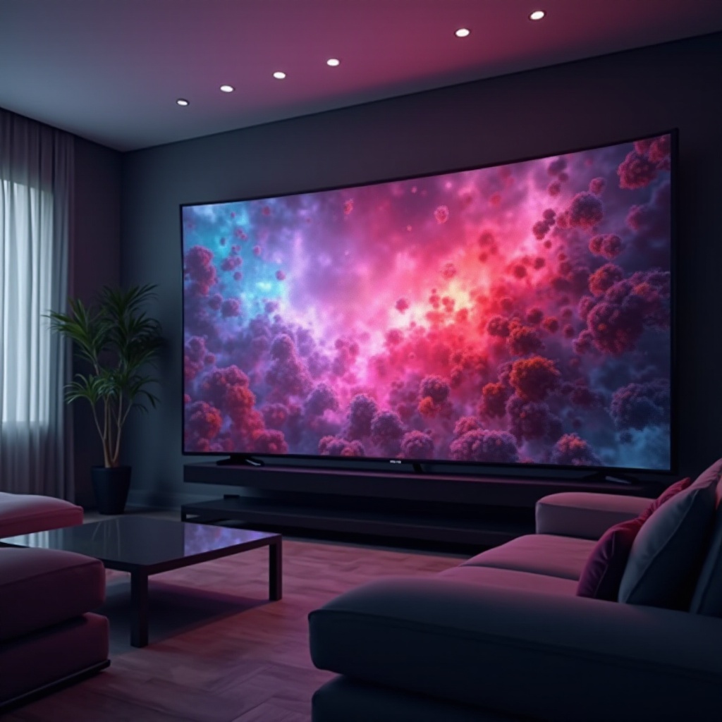 проблеми с екрана на телевизор LG OLED