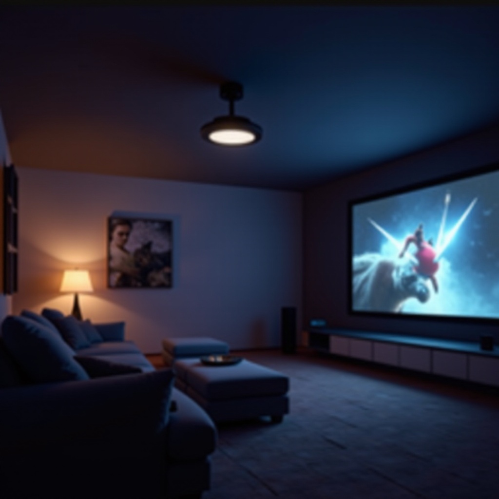 أفضل جهاز عرض مُثبت في السقف لمسرح منزلي