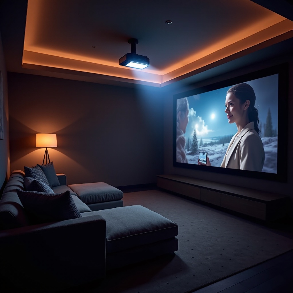 best ceiling mount projector for home theater