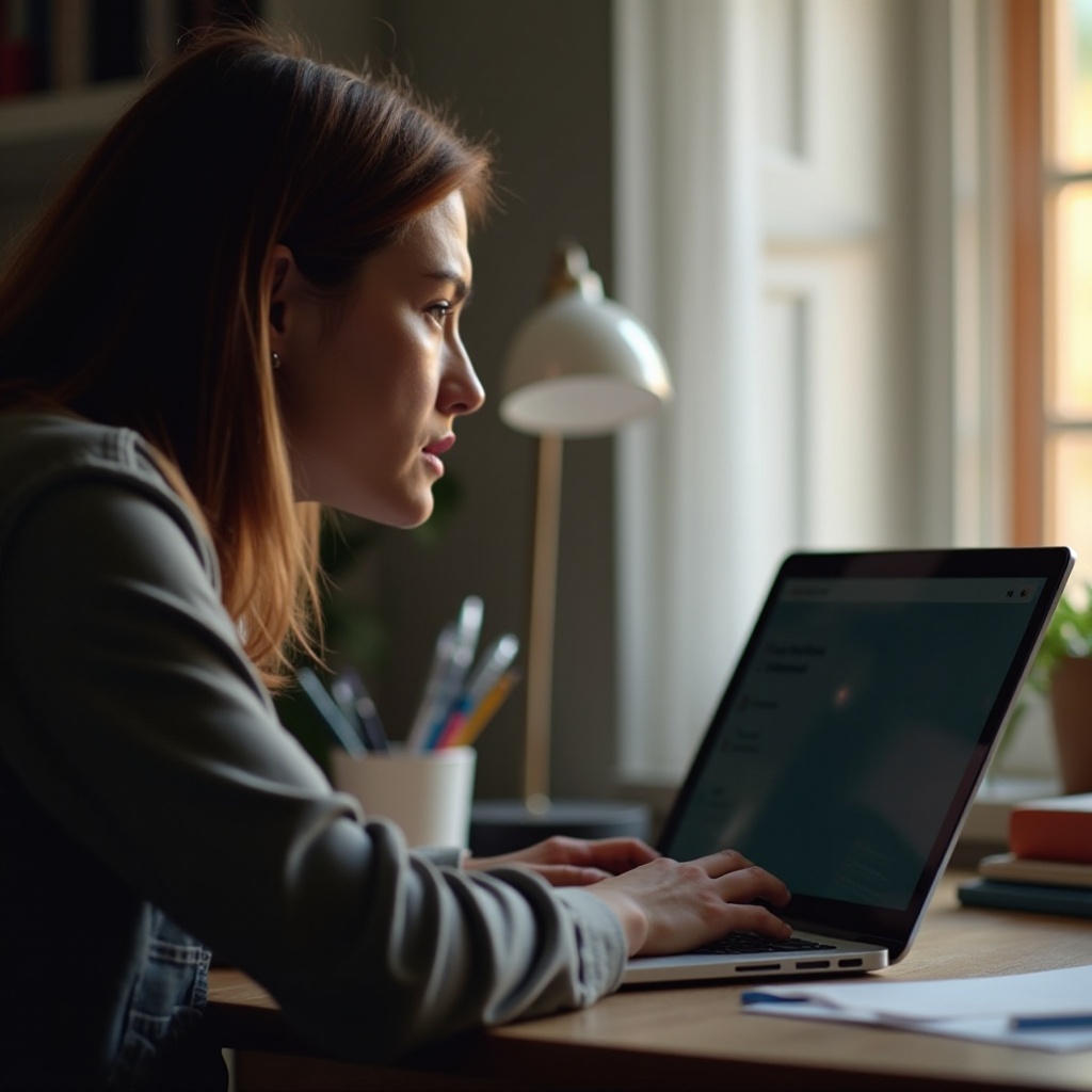 jak opravit pomalou kameru na Chromebooku