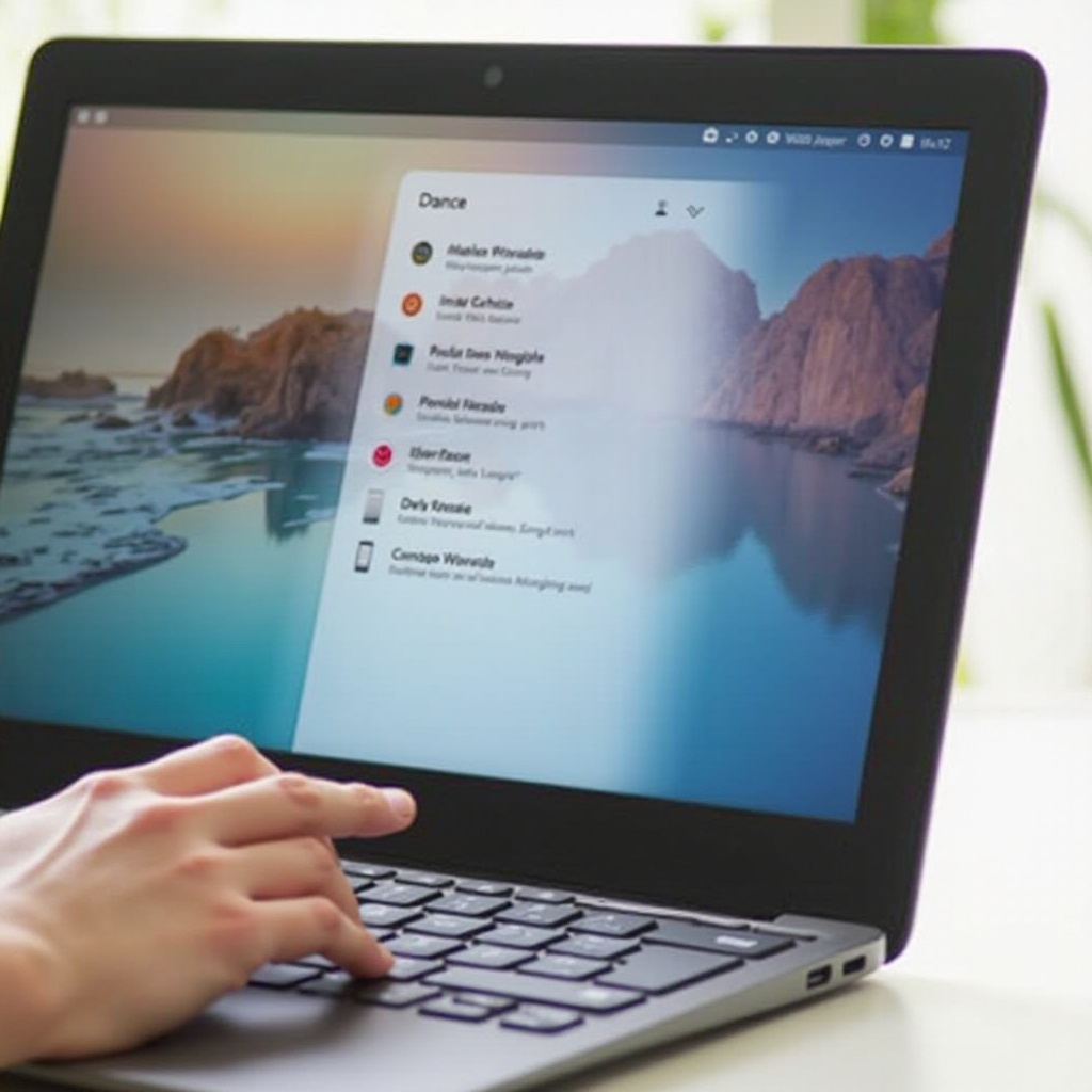 как изменить заставку на Chromebook