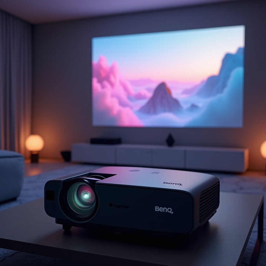 najlepszy projektor BenQ z krótkim rzutem