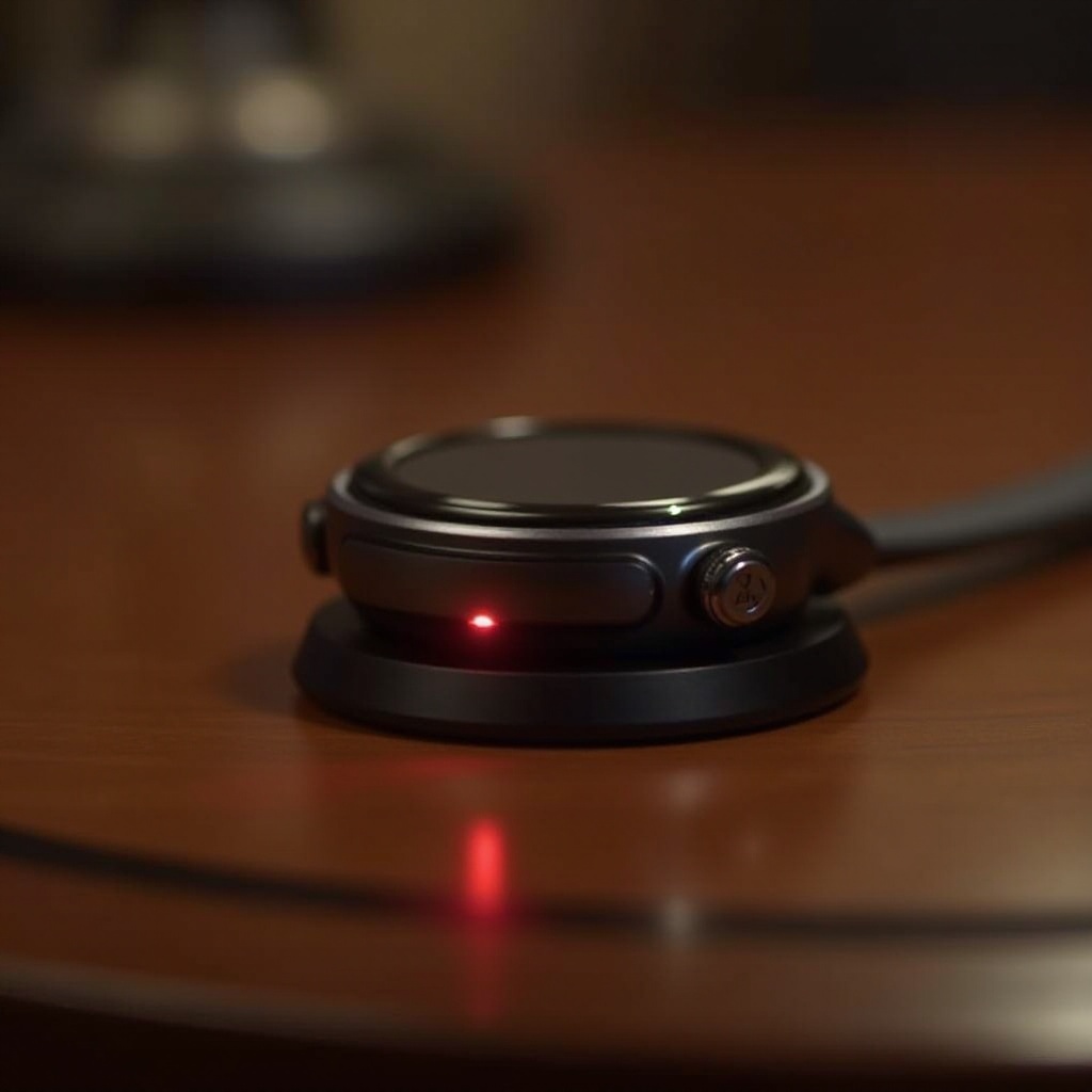 încărcătorul pentru ceas Samsung clipește roșu