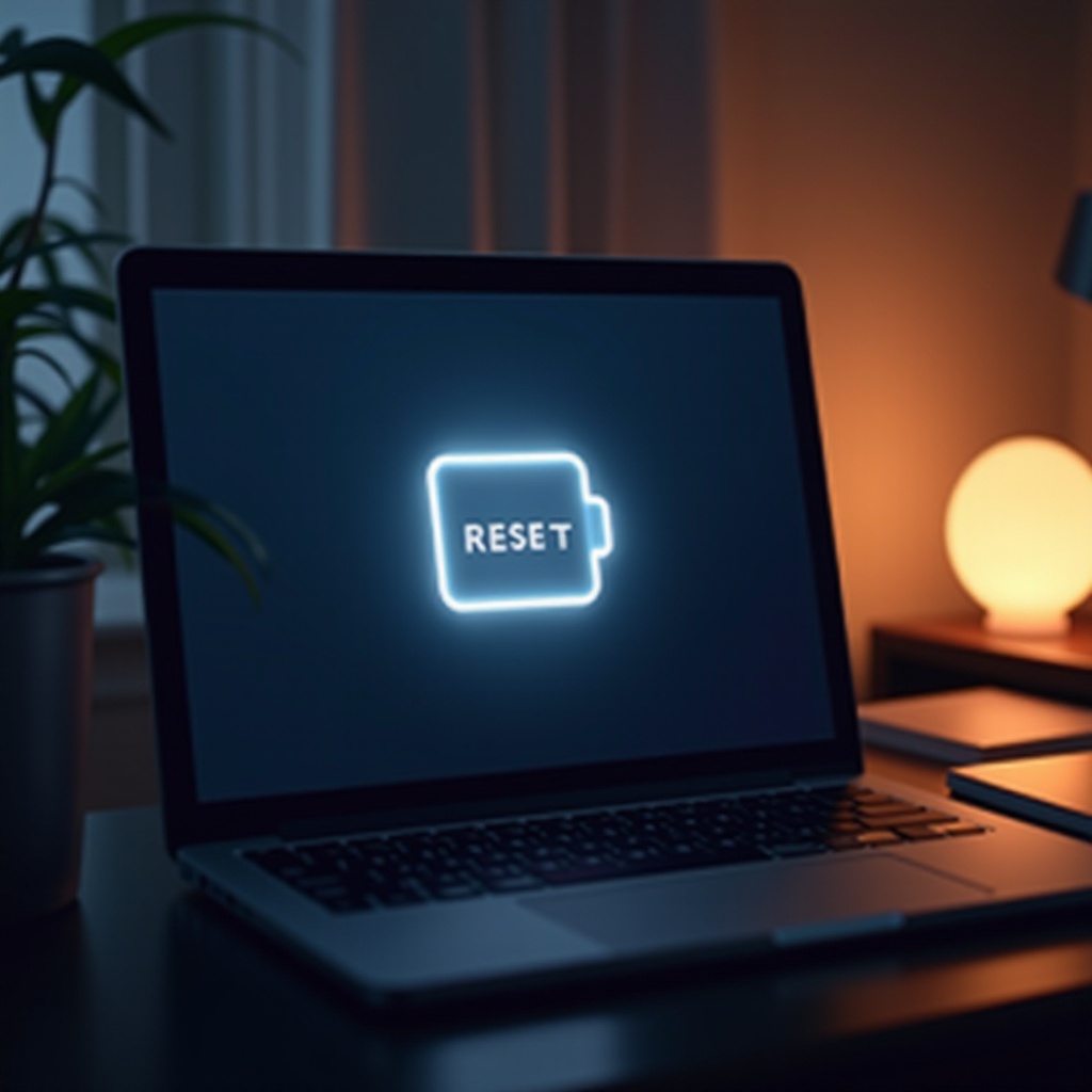 zresetuj baterię laptopa