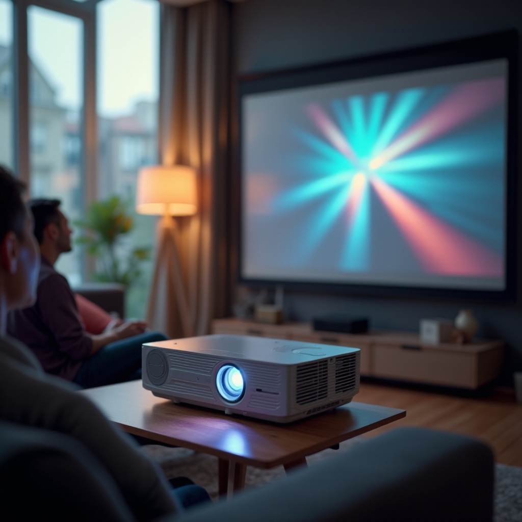 cel mai bun proiector și ecran portabil