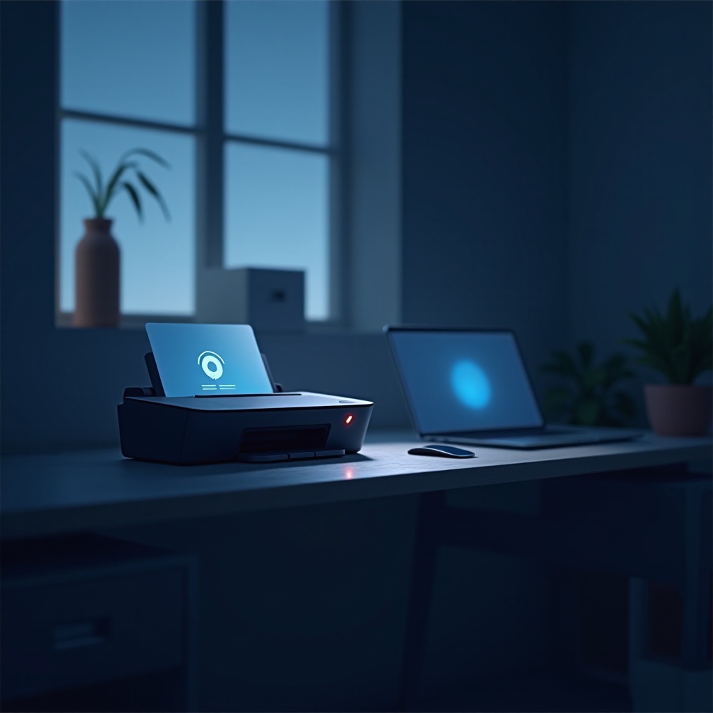 проблем с офлайн принтер