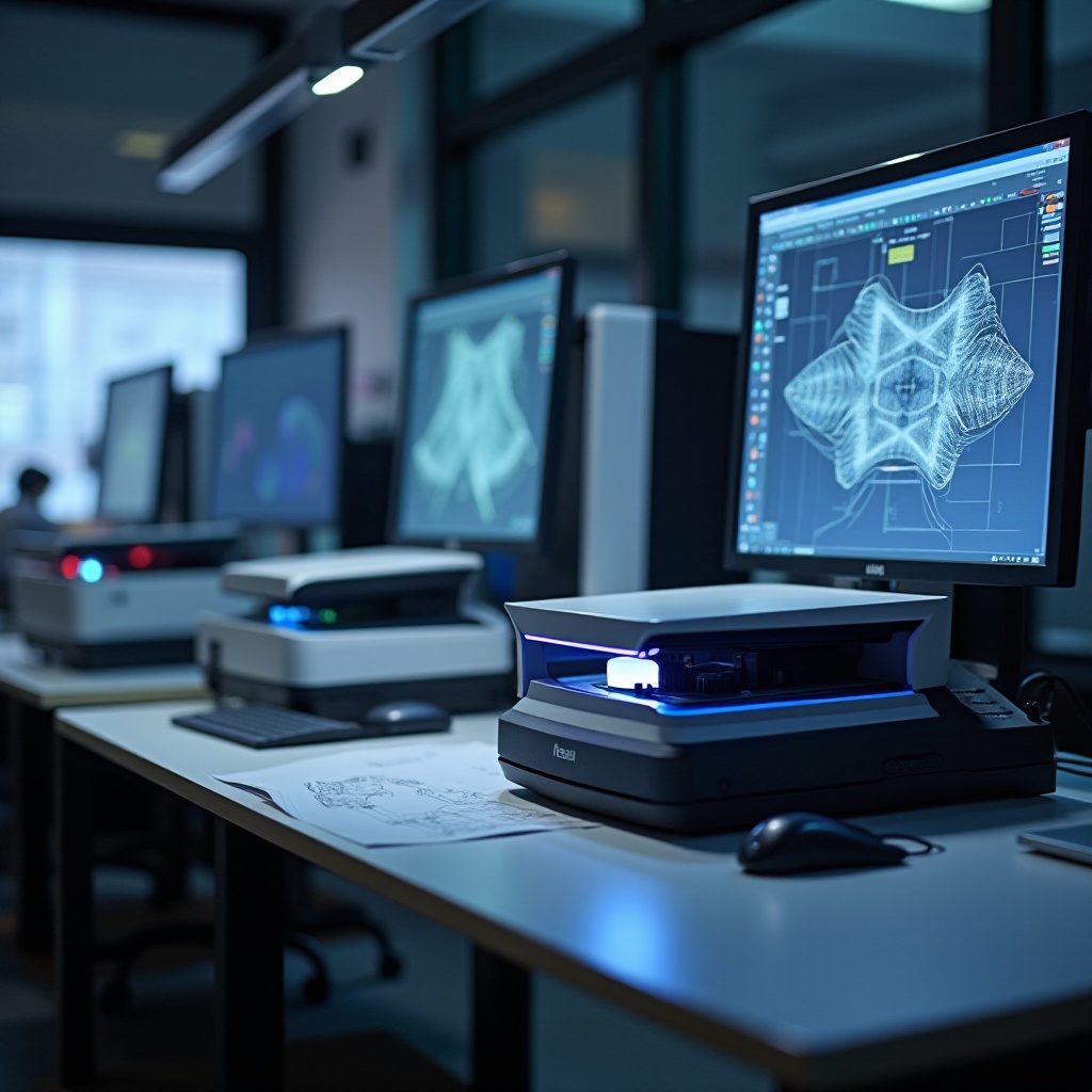 أجهزة المسح الثلاثي الأبعاد لـ CAD