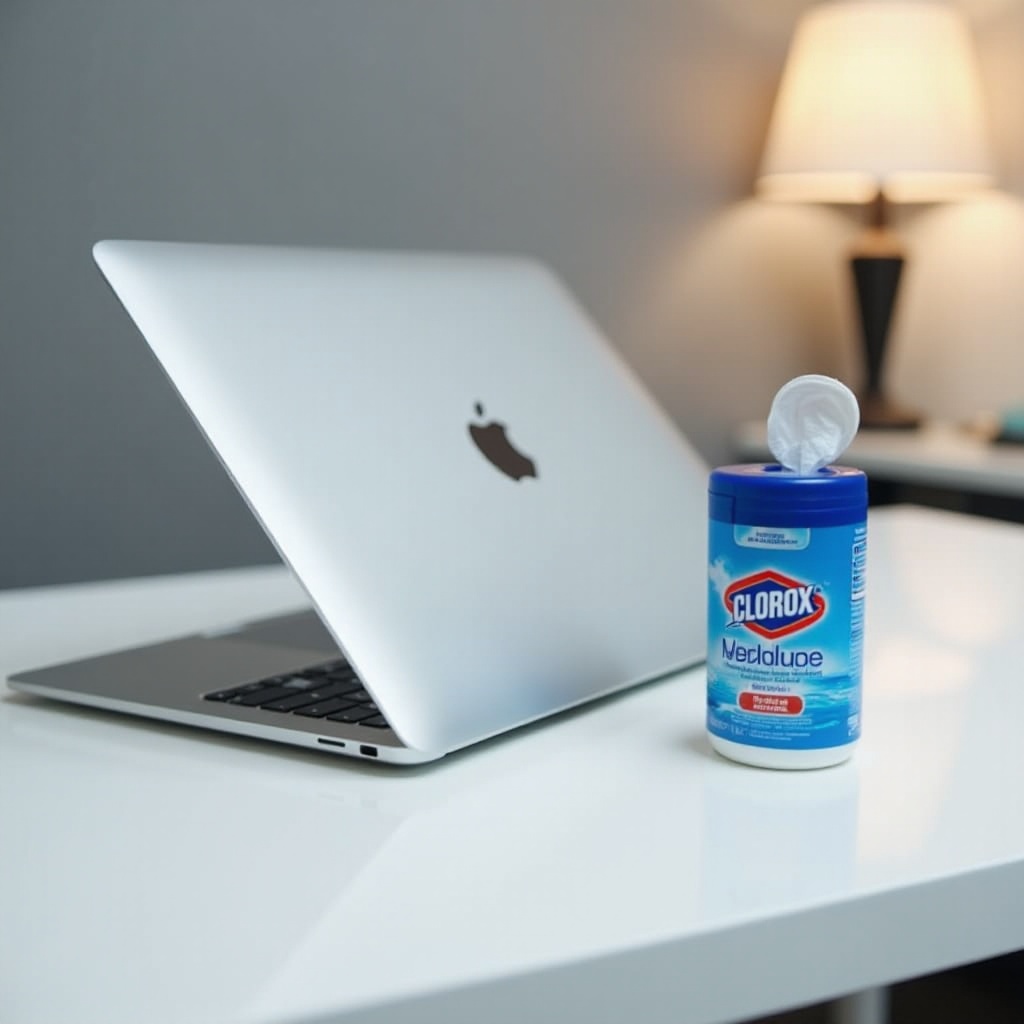 може ли да използвате кърпички Clorox на MacBook