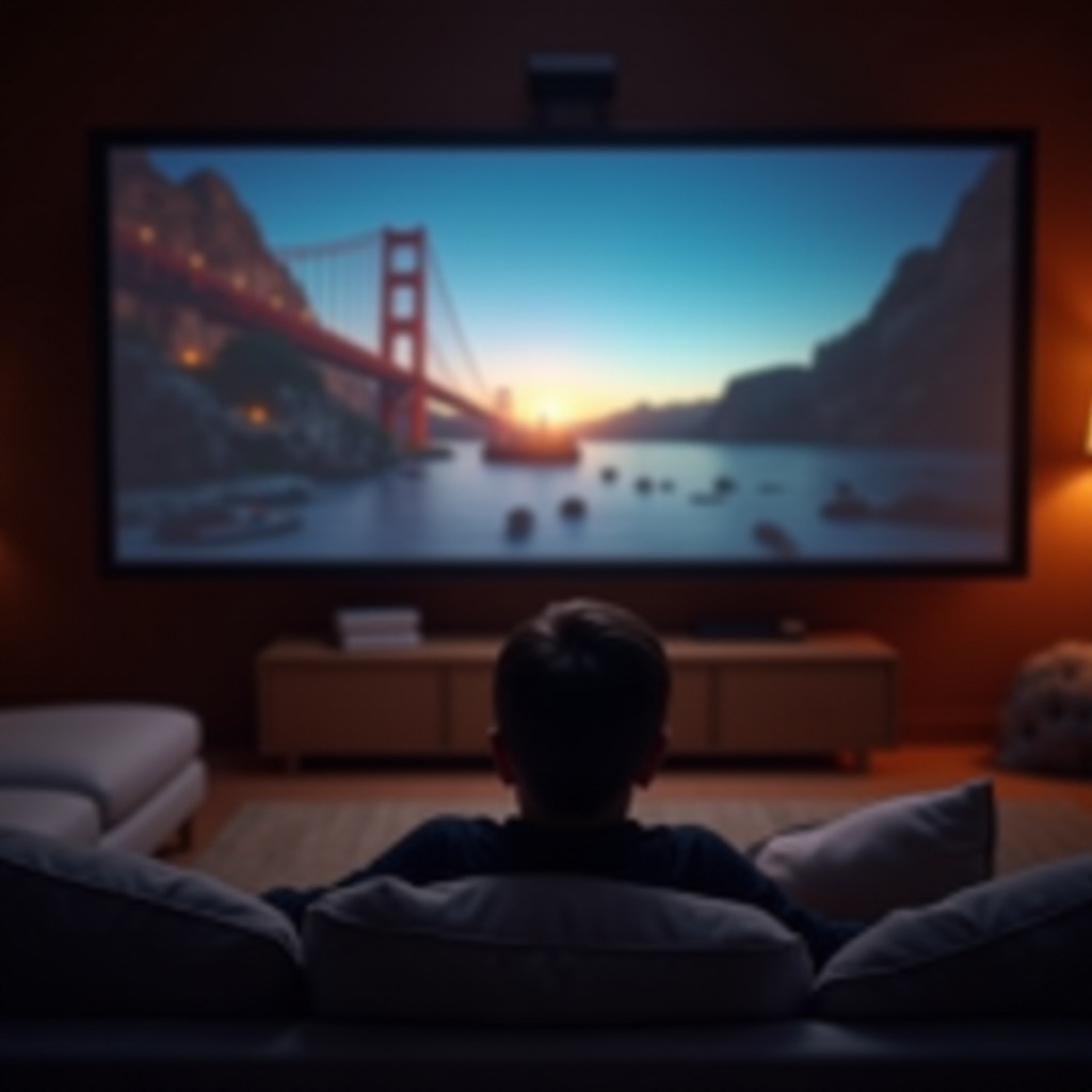 projector for home with screen