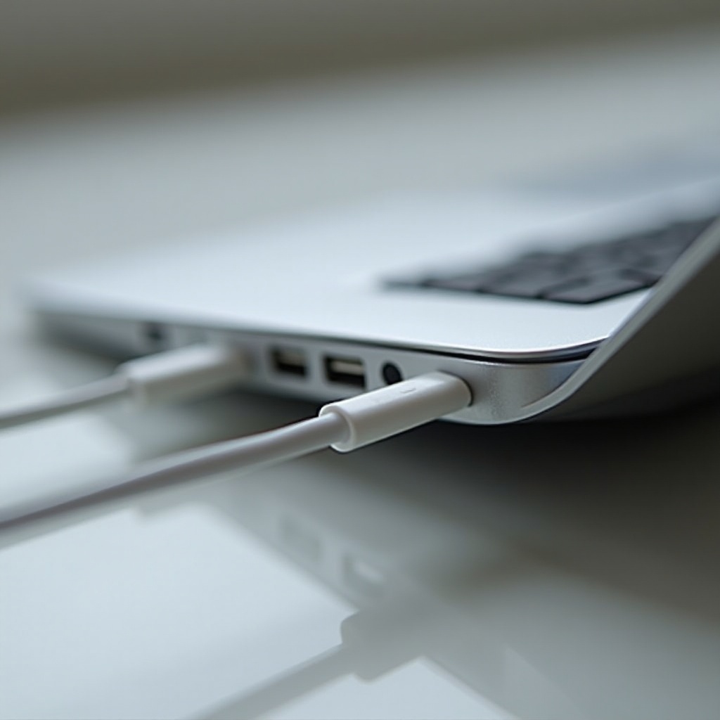 kako očistiti port za punjenje MacBook-a