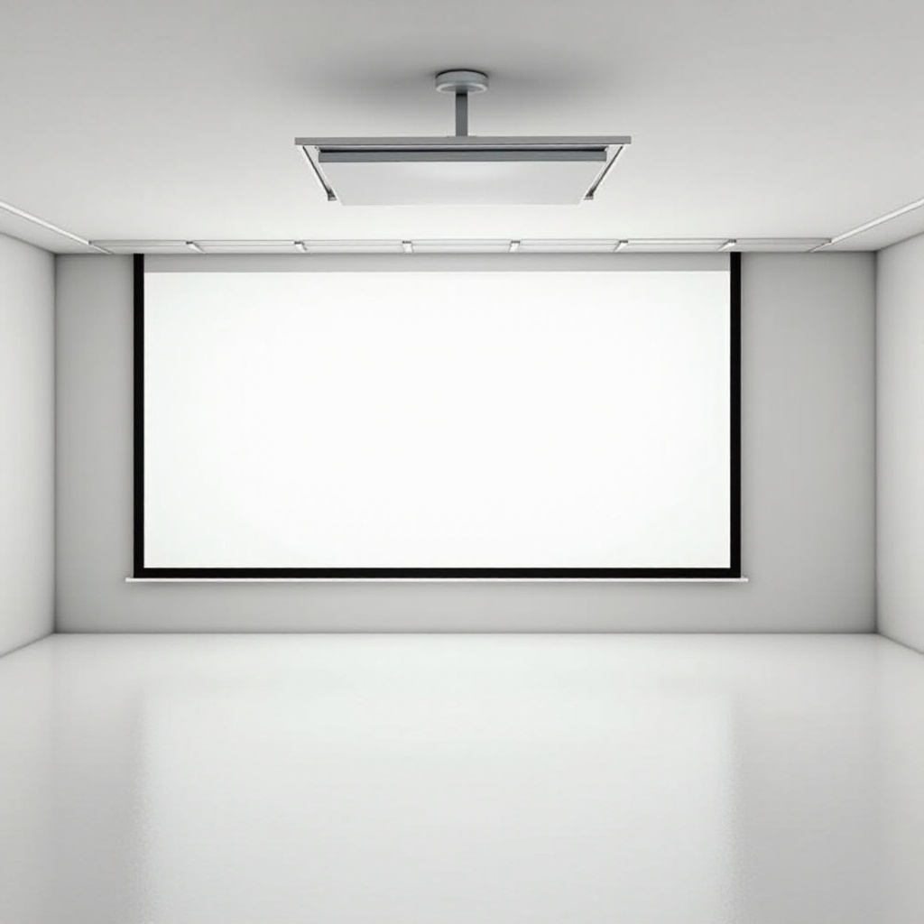 best retractable projector screen