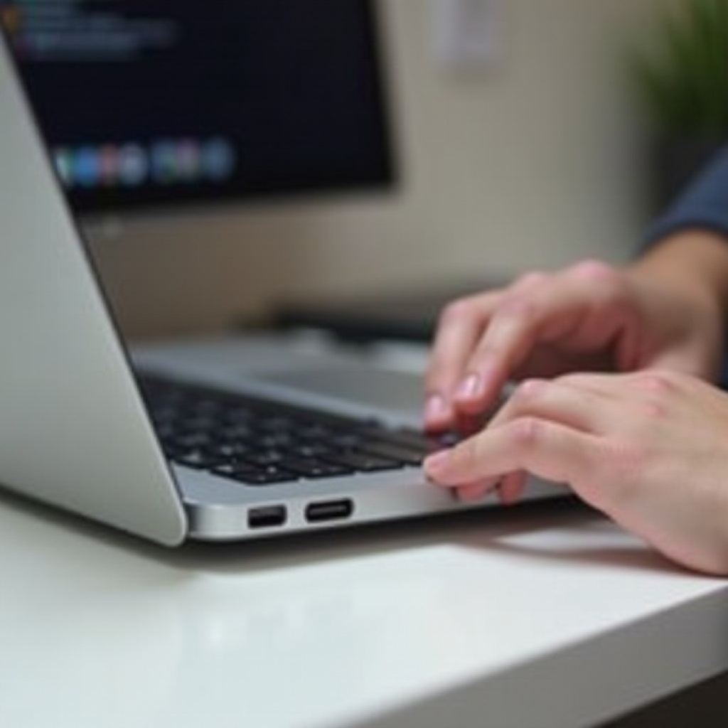 cum să cureți portul de încărcare al MacBook-ului