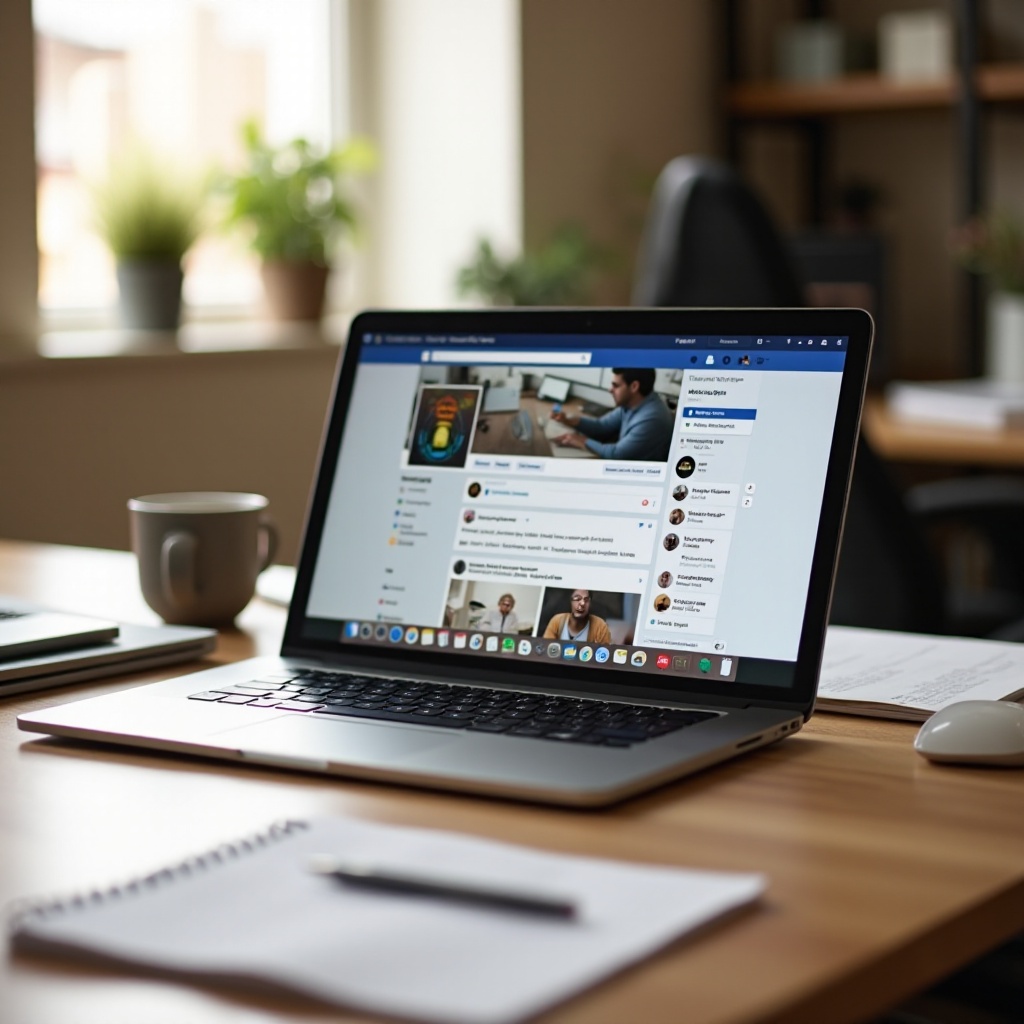 vyčistit Facebook na notebooku Windows 11