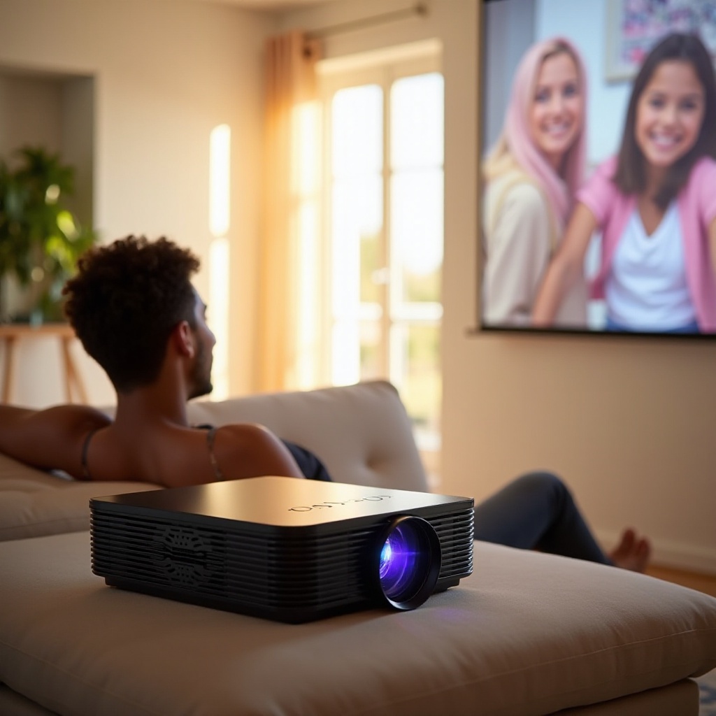 best battery projector