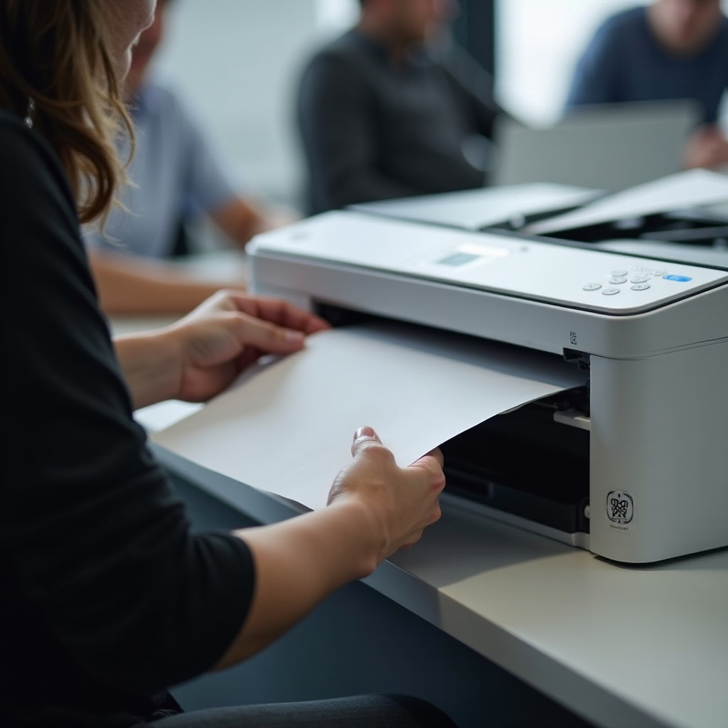 како уклонити заглављени папир из Canon штампача