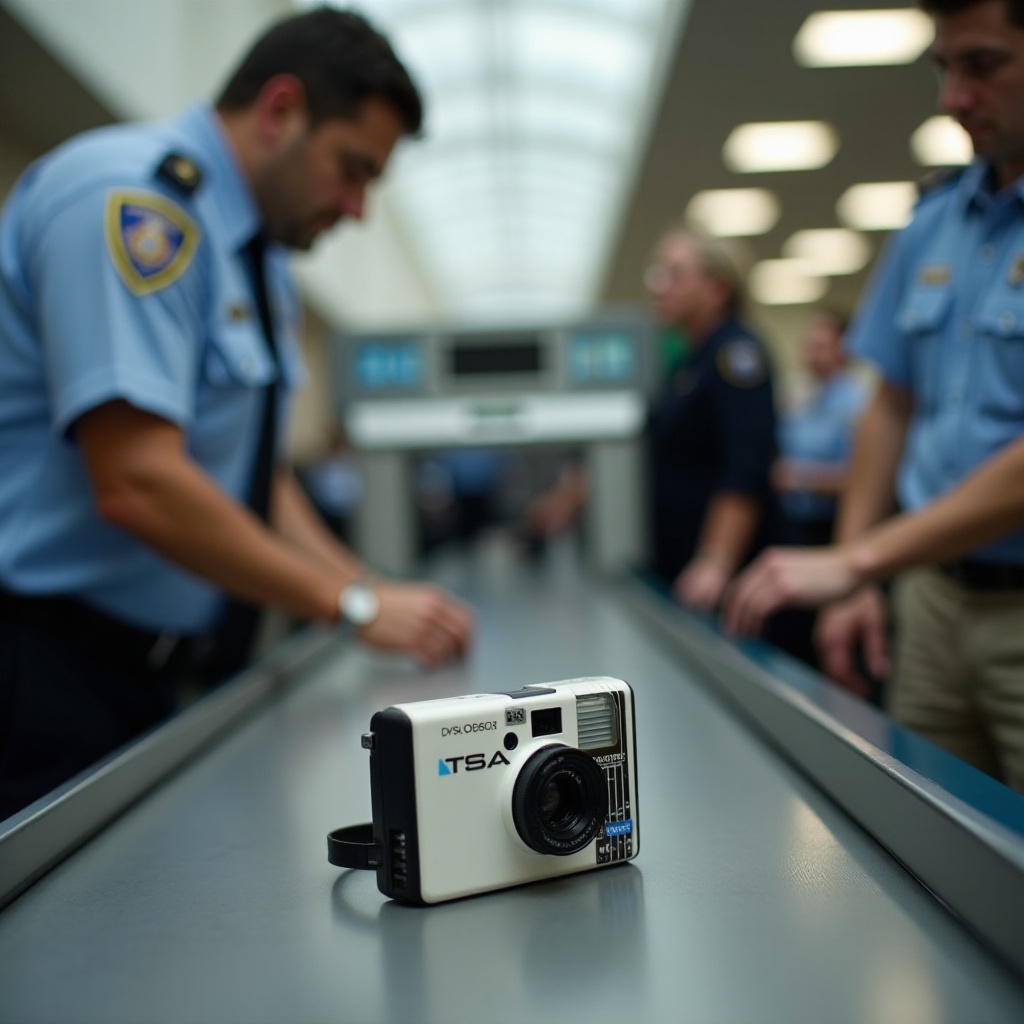 могут ли одноразовые камеры пройти через TSA