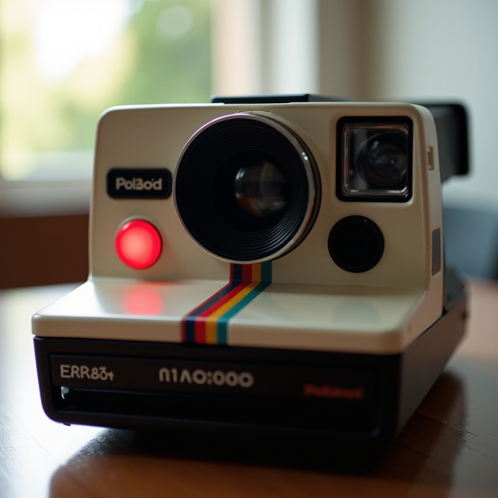 зашто мој полароид камера трепће црвено