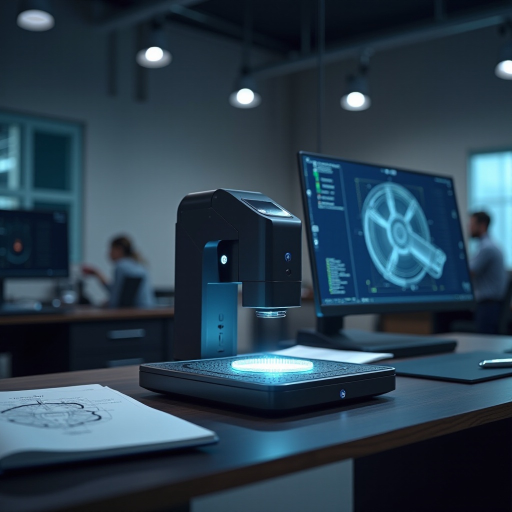 scanere 3D pentru CAD